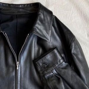 ジャケット・アウター 90s agnes b Homme leather jacket archive 90s agnes b Homme leather jacket archive